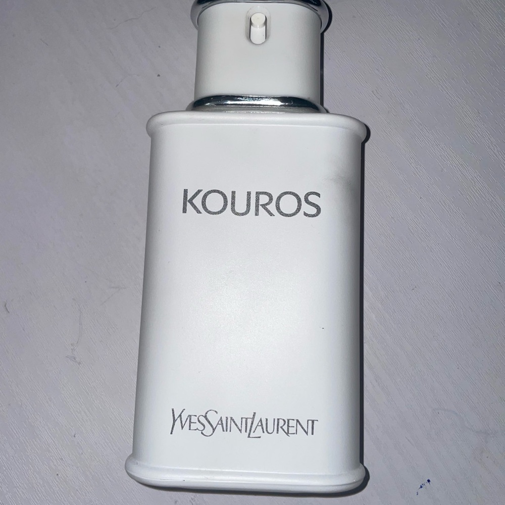 Yves Saint Laurent Kouros White Fragrance Bottle